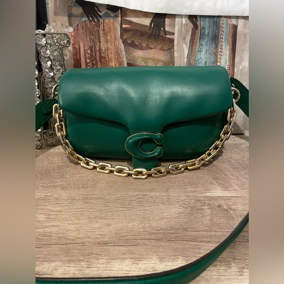 Coach Handbags - Coach Green pillow Tabby Crossbody